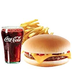 send burger king cheeseburger meal to dhaka city