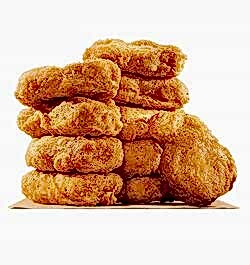 send burger king chicken nuggets 9 pieces to dhaka