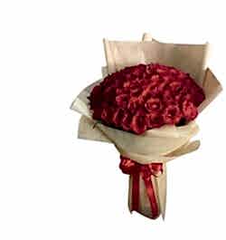 send 50 roses bouquet with fillers to bangladesh