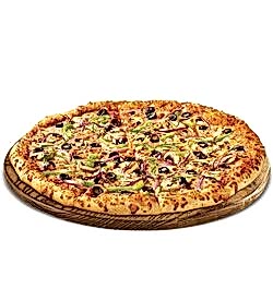 pizza inn veggie supreme pizza family