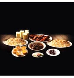 send sultans dine 5 person plain polao platter to dhaka