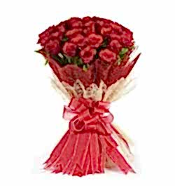 Send One Dozen Red Roses In Bouquet to Dhaka in Bangladesh